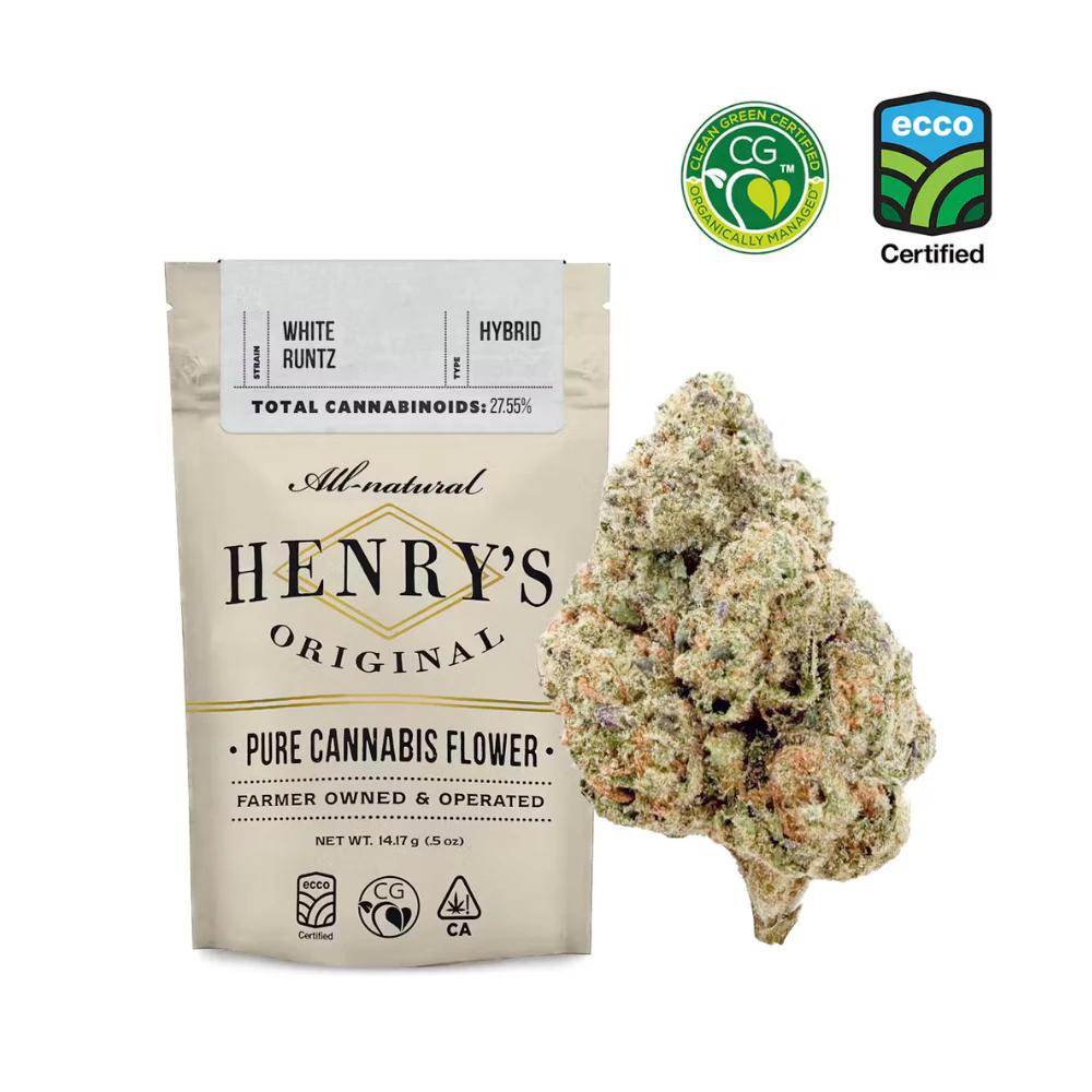 Henry's Original - 14g White Runtz (Pouch) - Henry's Main Image