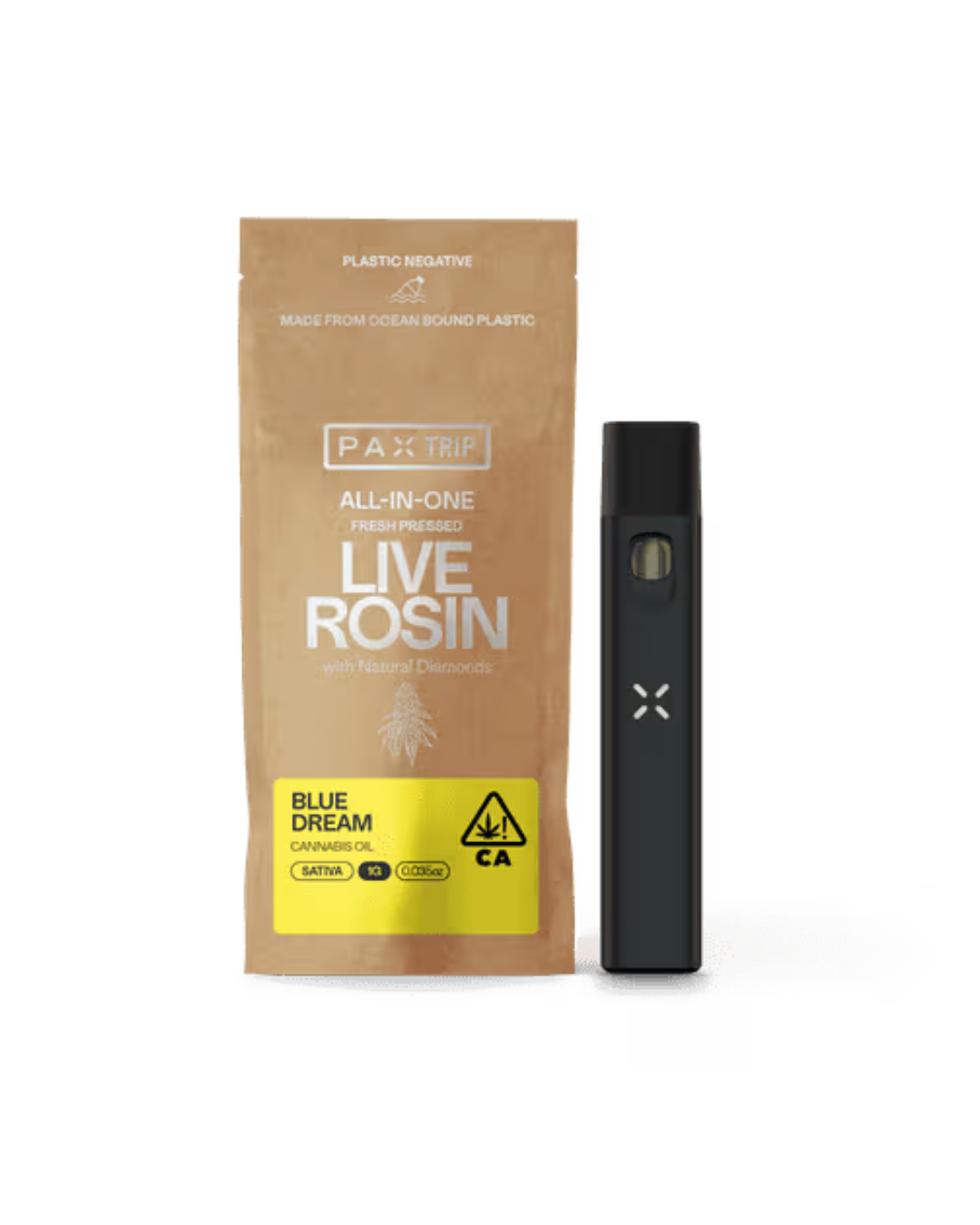 1g Blue Dream Live Rosin (Ready-to-Use) - PAX picture