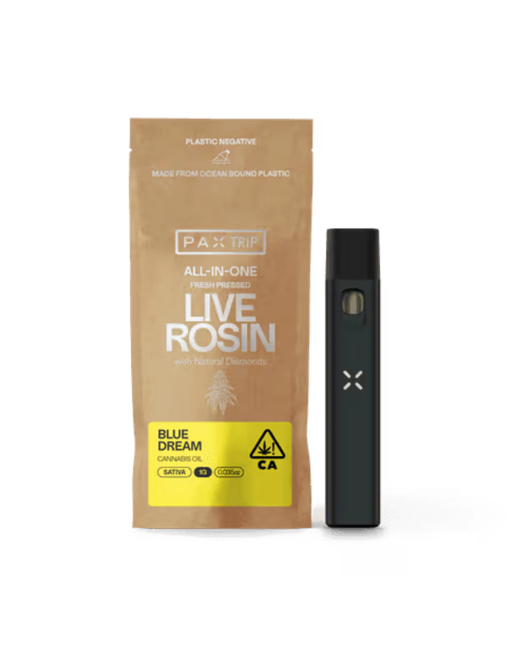 Pax Brands - 1g Blue Dream Live Rosin (Ready-to-Use) - PAX Main Image