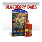 1g Blueberry Bars Live Resin (Ready-to-Use) - Farm2Tank