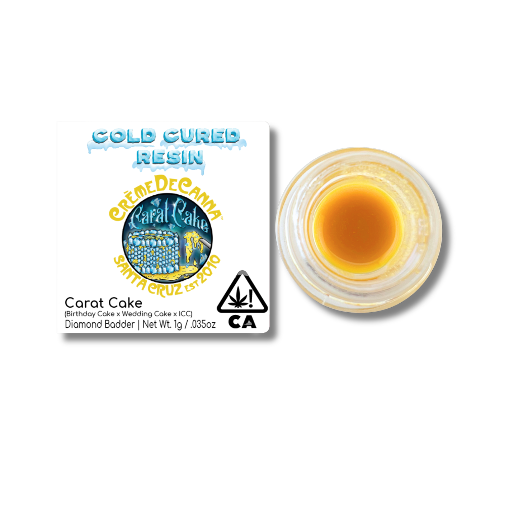 1g Carat Cake Diamond Badder - Creme de Canna picture