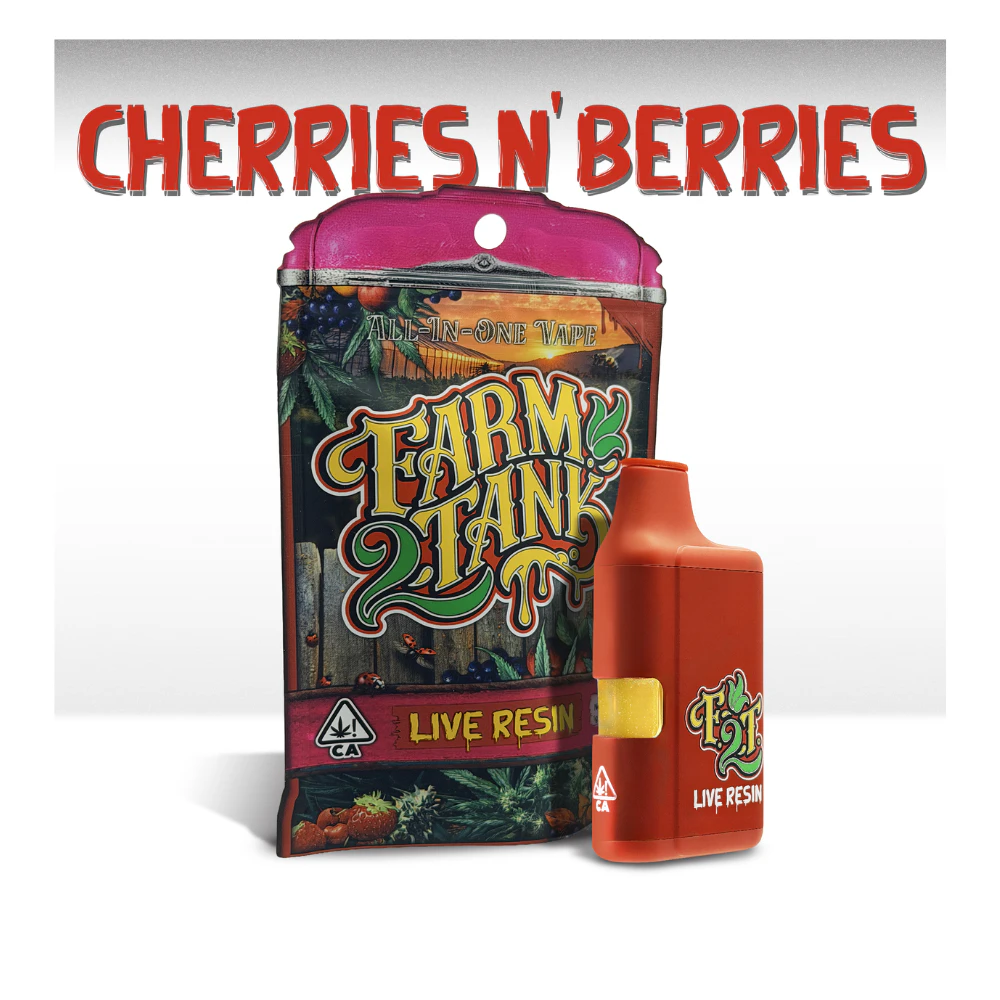 FARM 2 TANK - 1g Cherries n Berries Live Resin (Ready-to-Use) - Farm2Tank Main Image