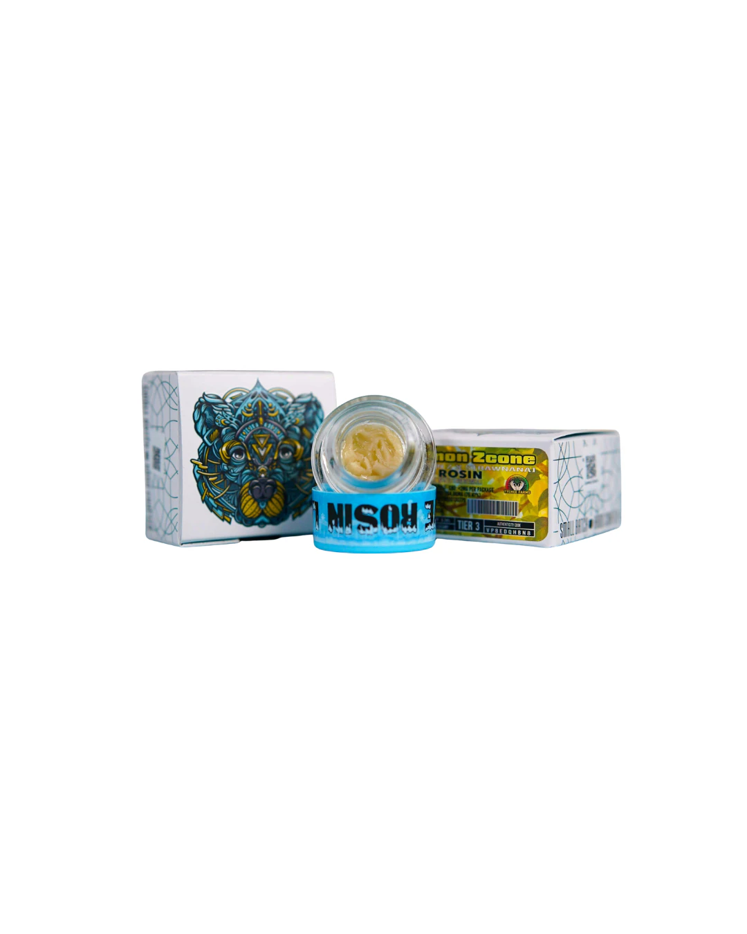 Bear Labs - 1g Lemon Zcone (Tier 3) Rosin - Bear Labs Main Image
