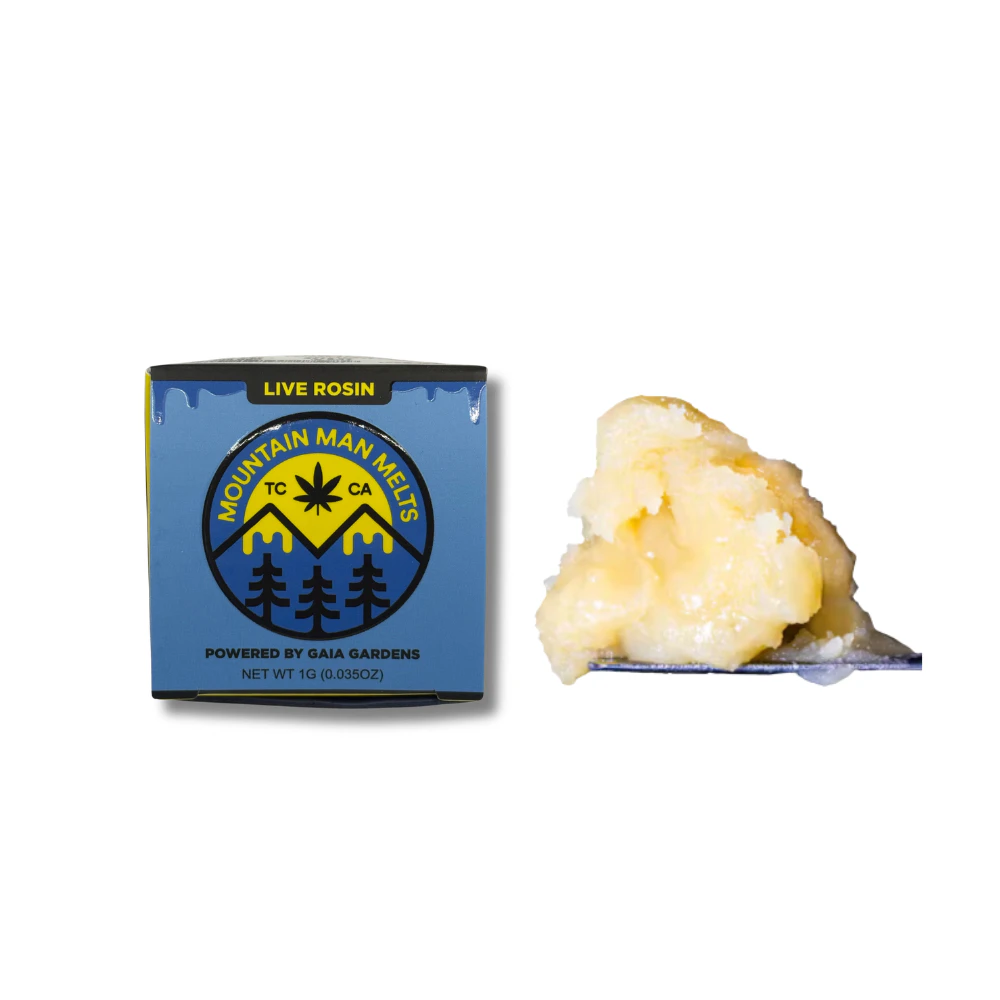 Mountain Man Melts - 1g Super Boof Live Rosin - Mountain Man Melts Main Image