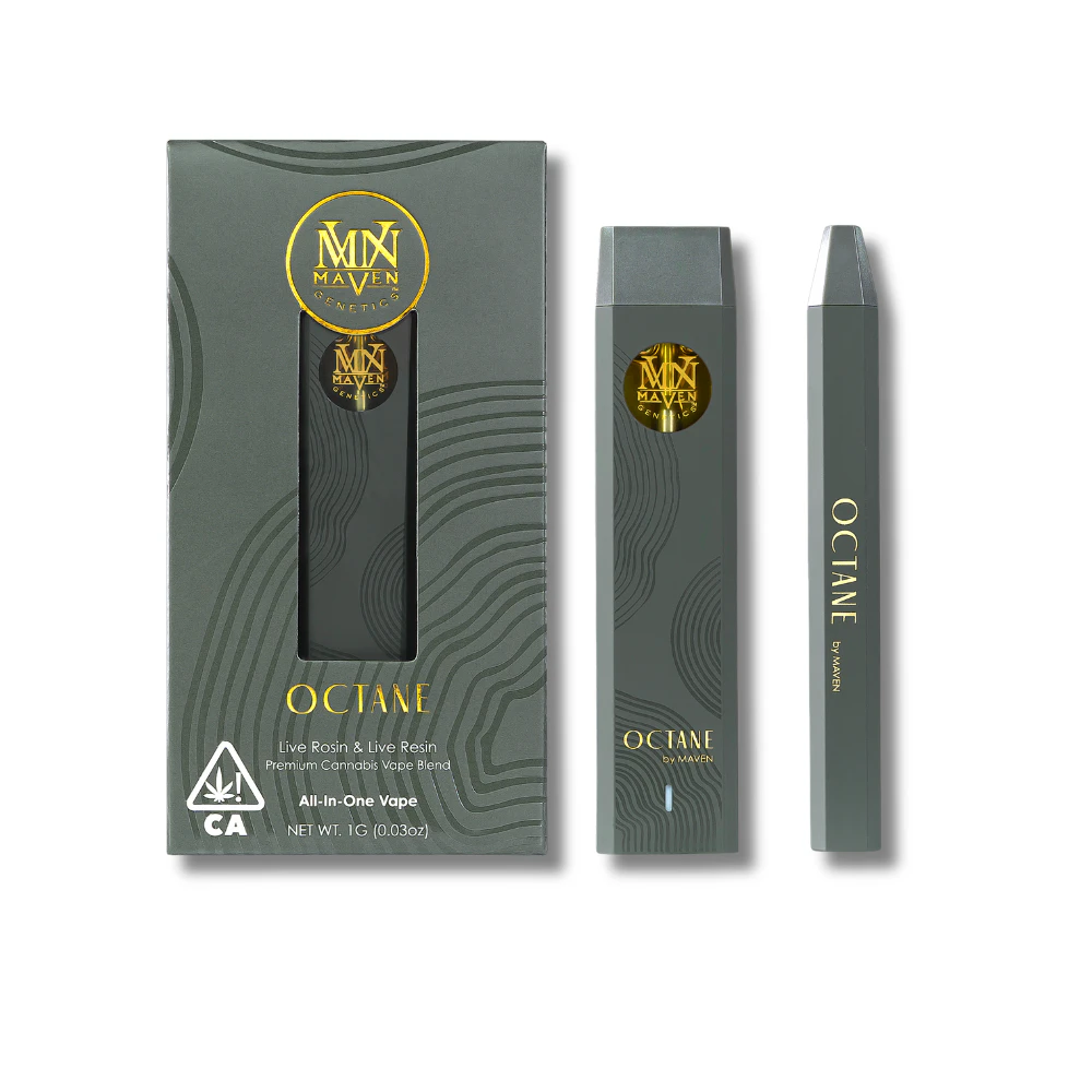 Maven - 1g Octane Live Rosin & Live Resin Alchemy Vape (Ready-to-Use) - Maven Main Image