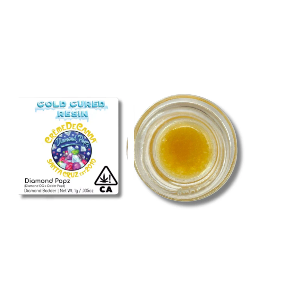 CREME DE CANNA - 1g Odder Popz Diamond Sugar - Creme de Canna Main Image