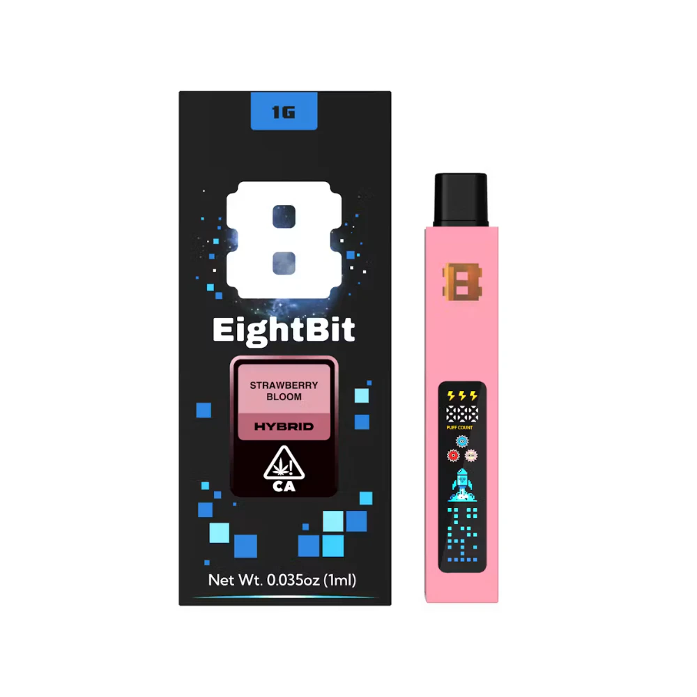 EIGHTBIT - 1g Strawberry Bloom Live Rosin Infused (Ready-to-Use) - EIGHTBIT Main Image