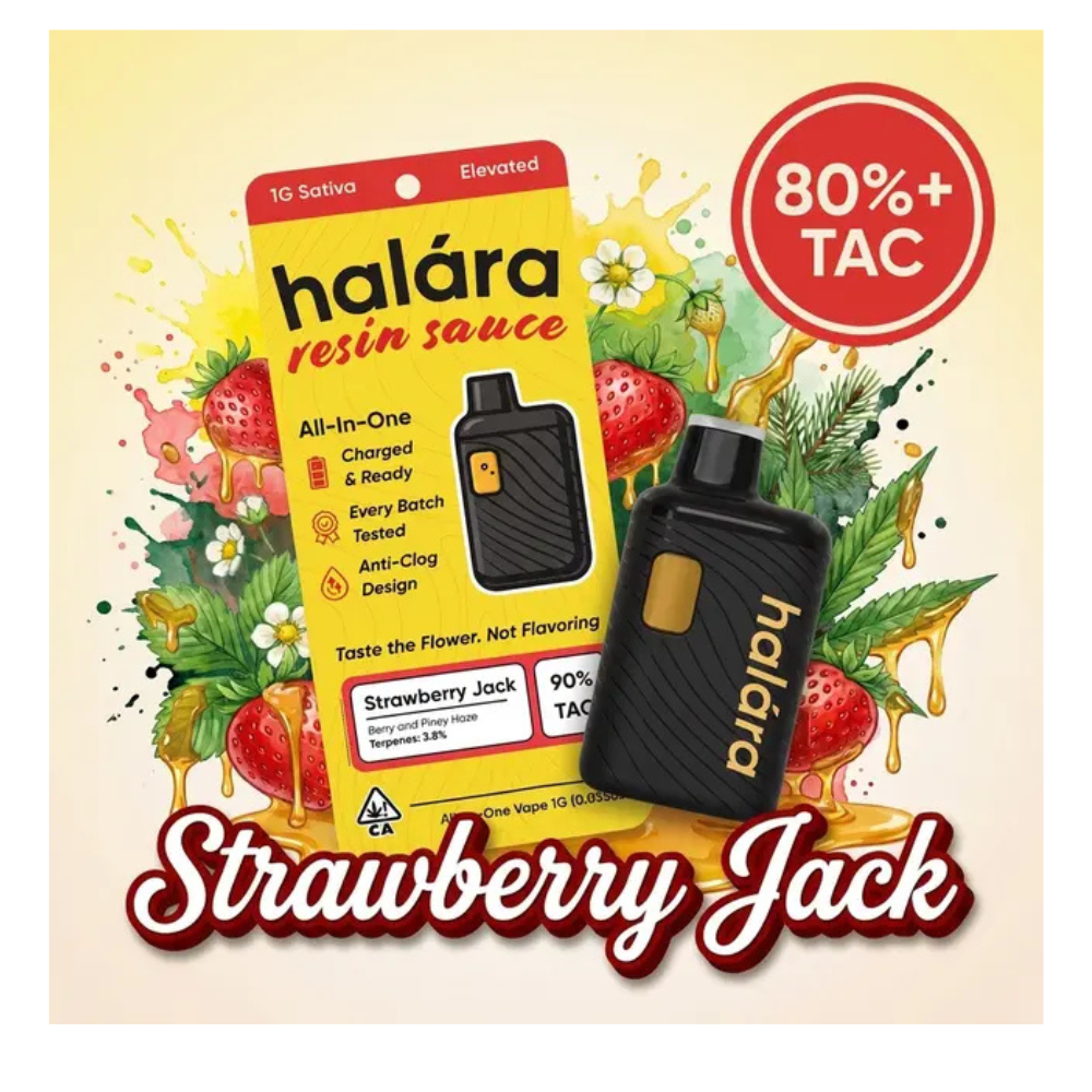 1g Strawberry Jack Live Resin (Ready-to-Use) - Halara picture