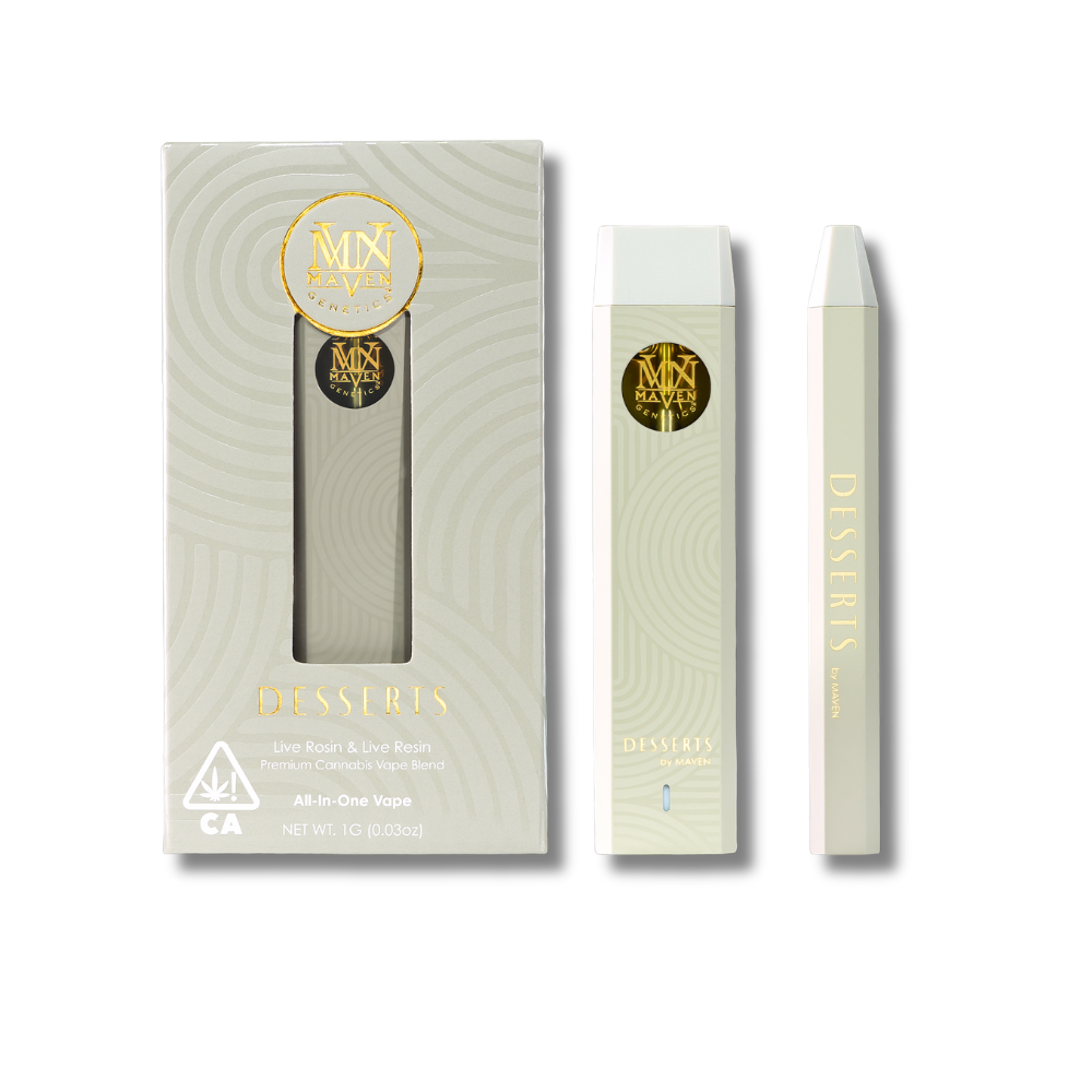 1g Desserts Live Rosin & Live Resin Alchemy Vape (Ready-to-Use) - Maven picture