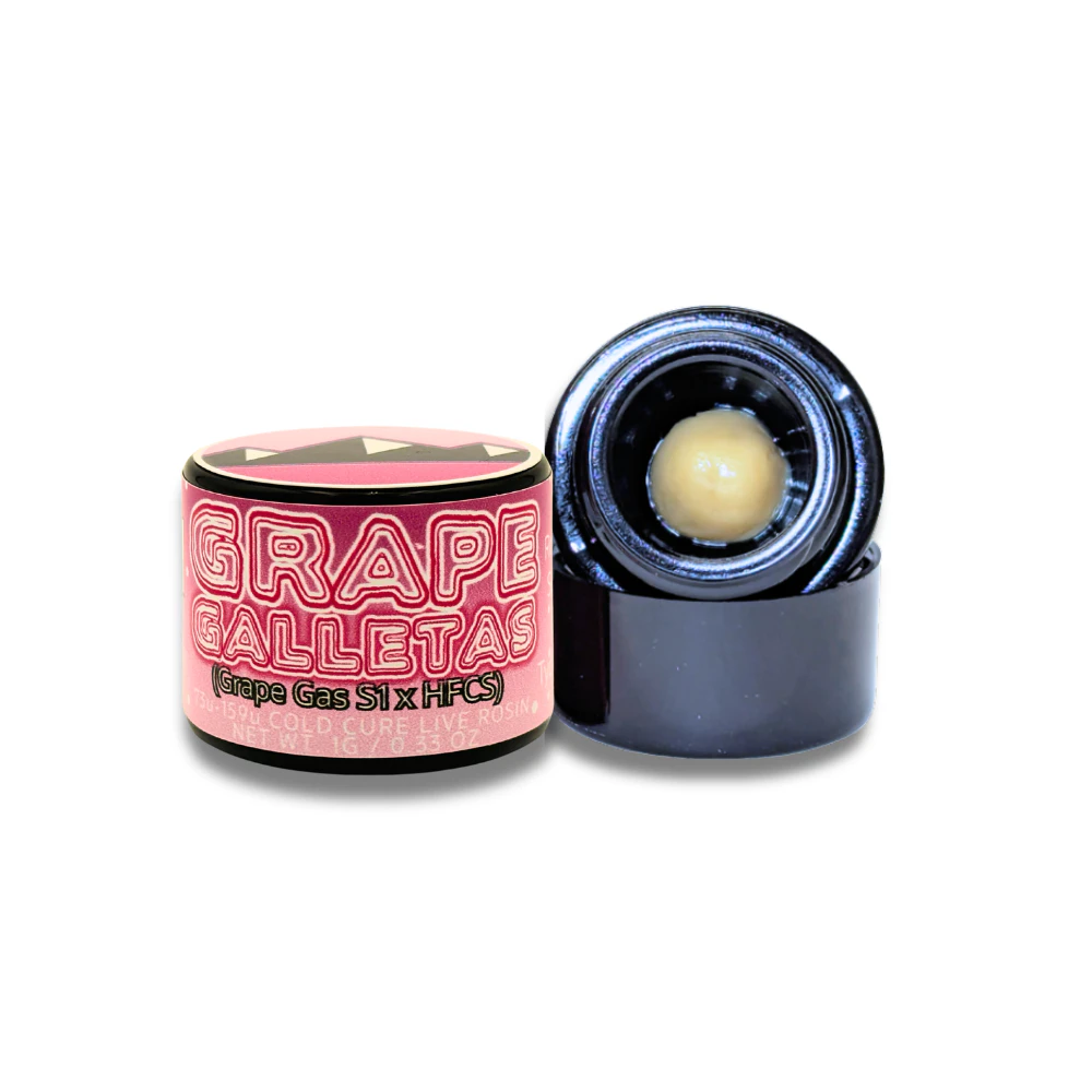 High Top Rosin - 1g Grape Galletas Rosin - High Top Main Image