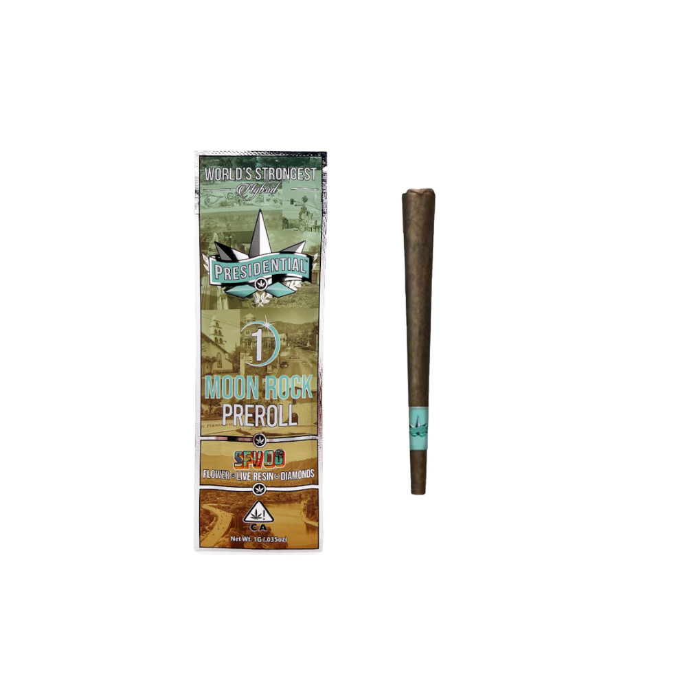 Presidential - 1.5g SFV OG Infused Moonrock Blunt - Presidential Main Image