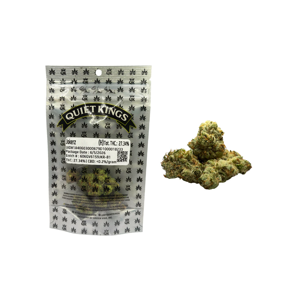 Quiet Kings - 3.5g Jokerz (Greenhouse) - Quiet Kings Main Image