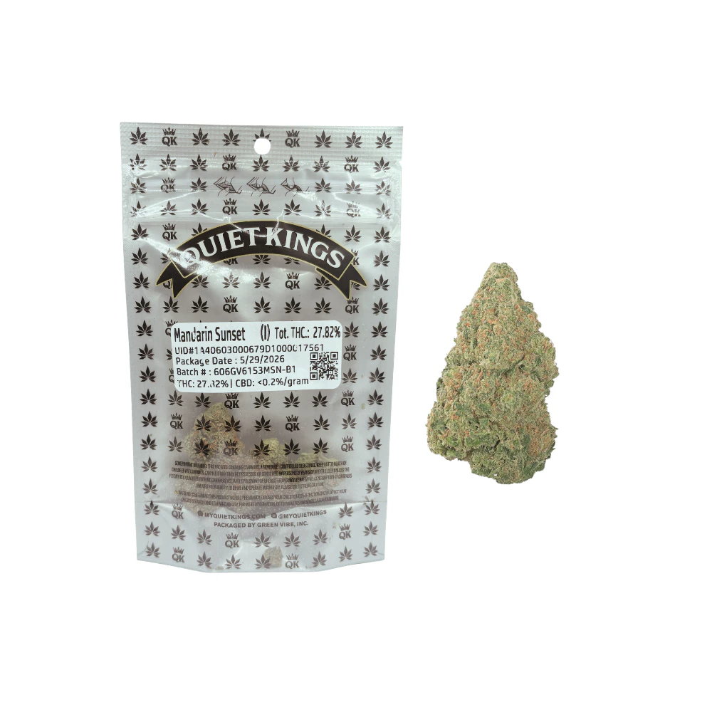 Quiet Kings - 3.5g Mandarin Sunset (Greenhouse) - Quiet Kings Main Image