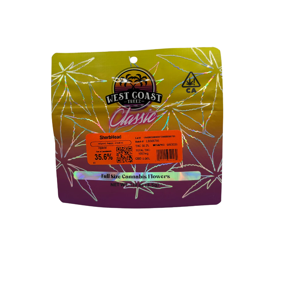 West Coast Treez - 3.5g SherbHead (Sungrown) - West Coast Treez Main Image