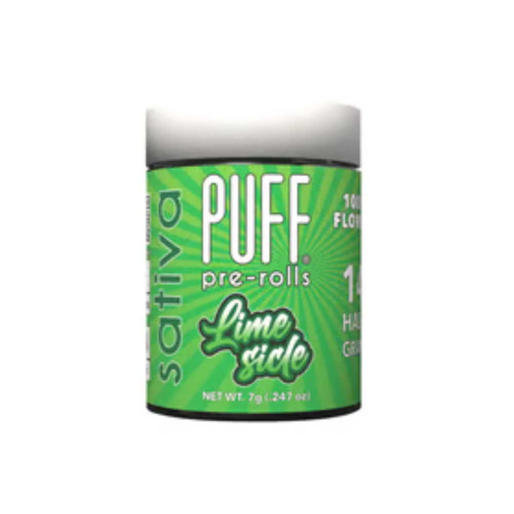 7g Limesicle Pre-Roll Pack (.5g - 14 pack) - Puff picture