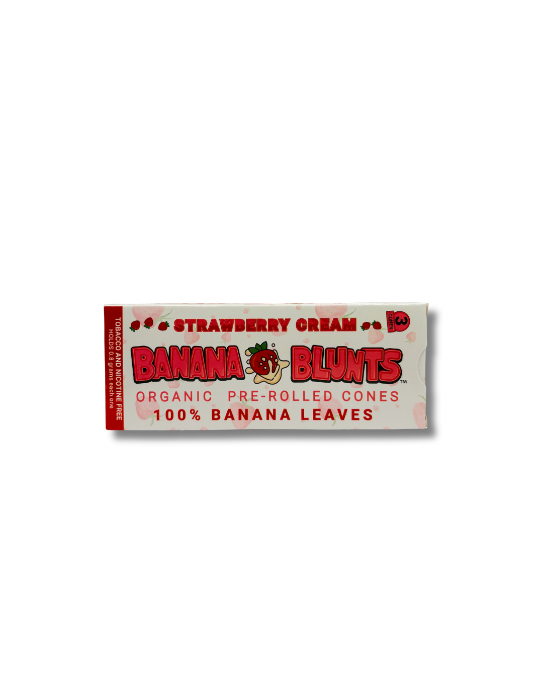 3 Banana Leaves Pre-Rolled Cones - Strawberry Cream picture