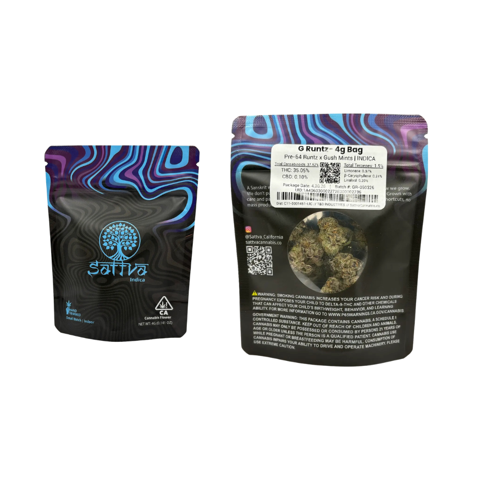 4g G Runtz (Indoor) - SATTVA picture