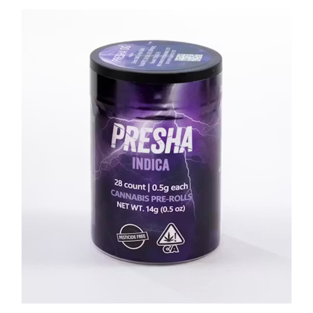 14g Funky Town (Greenhouse) Pre-Roll Pack (.5g - 28 pack) - Presha picture