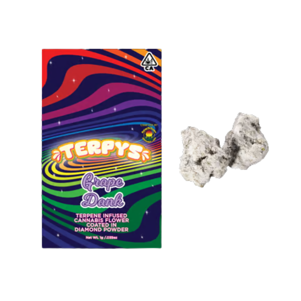 3.5g Grape Dank Diamond Infused - Terpys picture