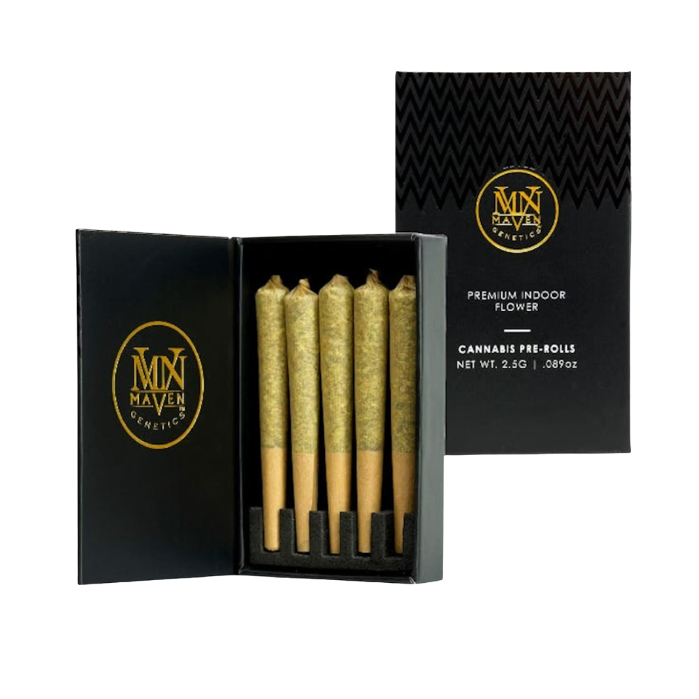 2.5g Key Lime Jack Pre-Roll Pack (.5g - 5 pack) - Maven picture