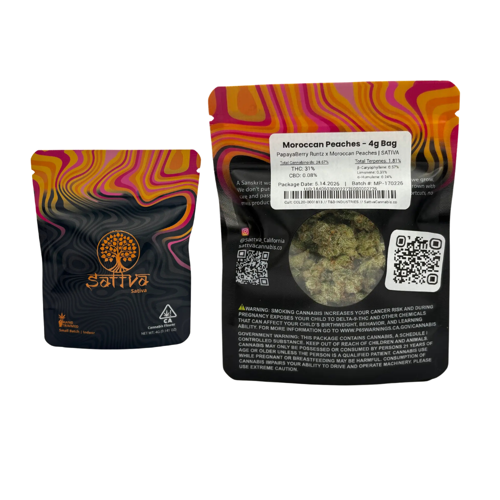 4g Moroccan Peaches (Indoor) - SAATVA picture
