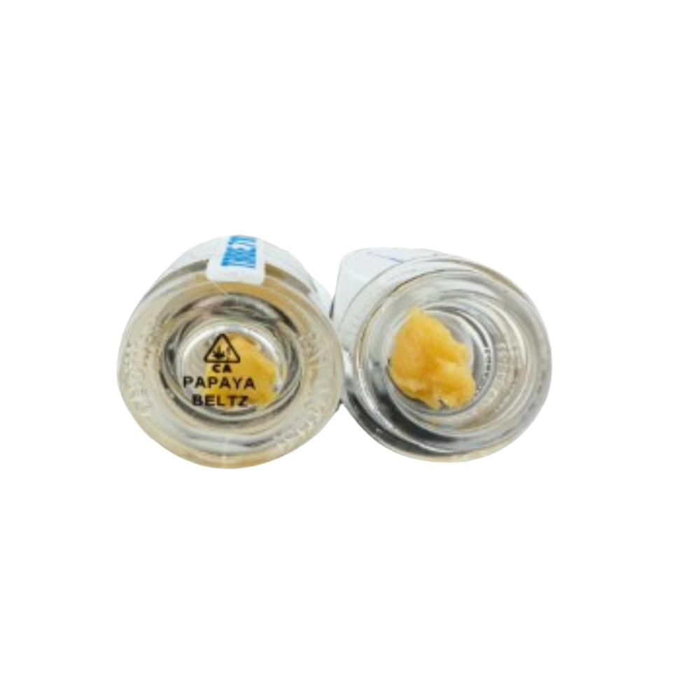 1g Papaya Beltz Cured Resin Batter - Tribe 710 picture