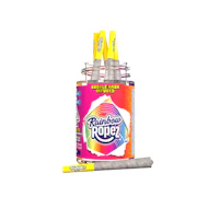 2.5g Rainbow Ropez Bubble Hash Infused Pre-Roll Pack (.5g - 5 pack) - High 90's