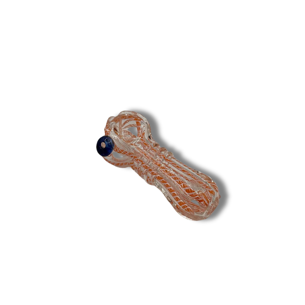 3.5" Glass "Stringer" Hand Pipe - Assorted Colors picture