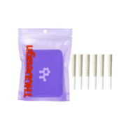 3.5g Blueberry Sugar (Indoor) Pre-Roll Pack (.58g - 6 pack) - THC Designs