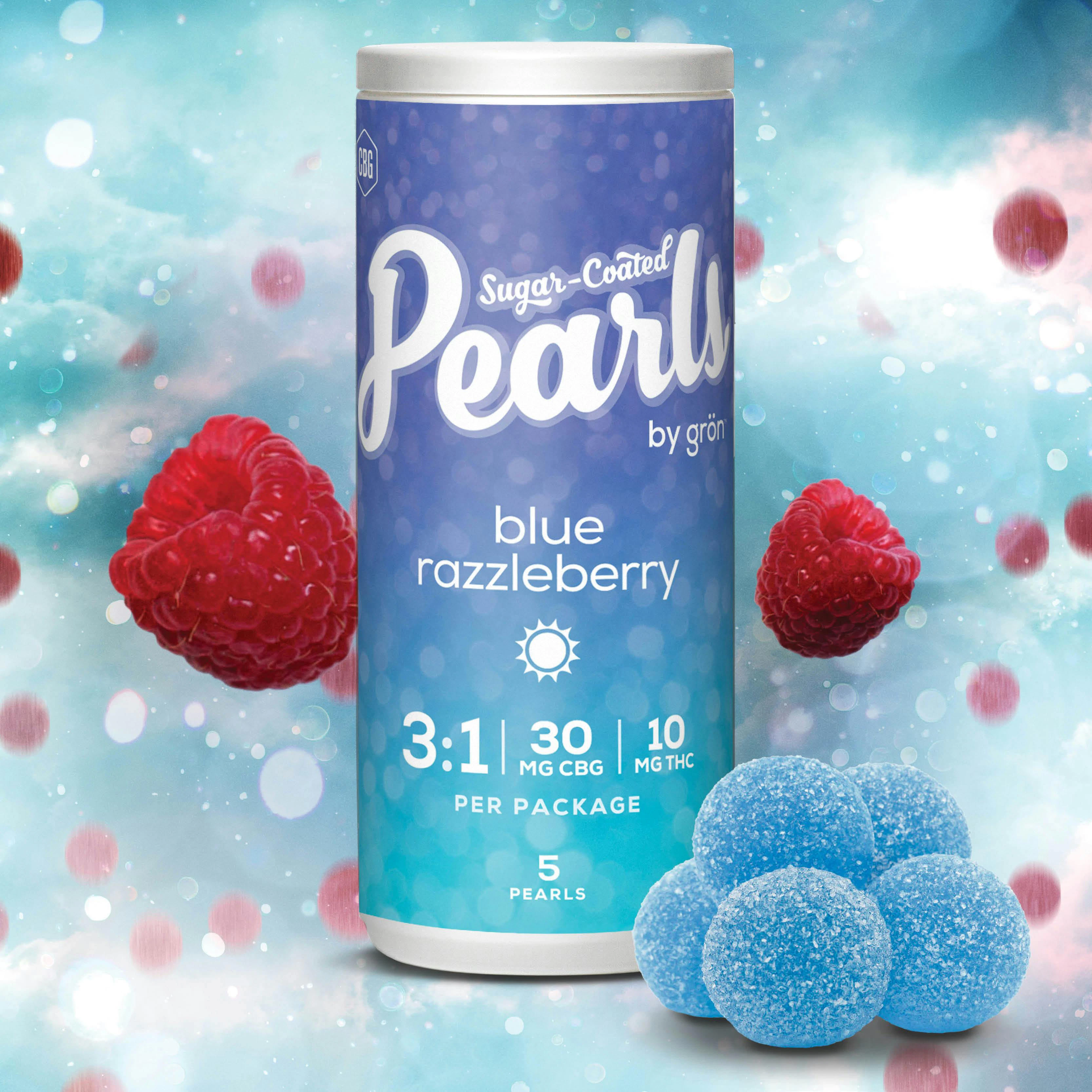 Pearls - Pearls - Blueberry Lemonade 2:1 CBG:THC Gummies 10ct Main Image