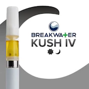 [MED] Breakwater | Kush IV | 1g Single Source Extract Cart