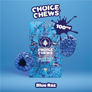 CHOICE - Choice Chews - Blue Raz Dream - 100MG