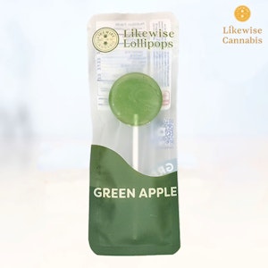 Likewise - Single 100mg Sucker - Green Apple