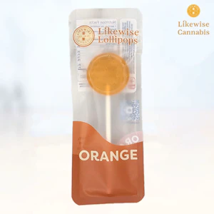 Likewise - Single 100mg Sucker - Orange