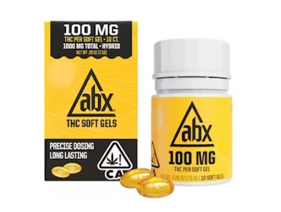 ABX - ABX 100mg THC Capsules 10pk