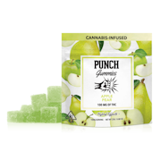*xclusive* 100mg THC Apple Pear Gummies (10mg - 10 pack) - Punch