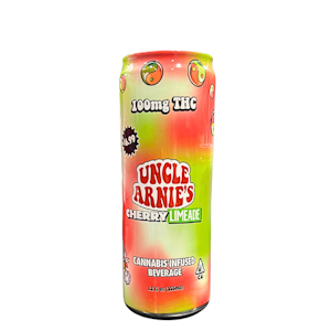 Uncle Arnie's Beverage - 100mg THC Cherry Limeade (12oz Can) - Uncle Arnie's