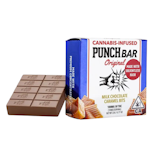 100mg Milk Chocolate Caramel Bits Bar - Punch Bar