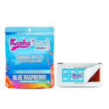 100mg Hybrid Blue Raspberry ORIGINALS Gummies (10mg - 10 pack) - Kushy Punch