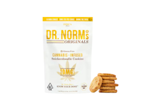 100mg Indica Snickerdoodle Cookies (10mg - 10 pack) - Dr. Norm's
