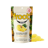 100mg THC Pineapple Express Gummies (10mg - 10 pack) - Froot