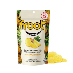Froot - 100mg THC Pineapple Express Gummies (10mg - 10 pack) - Froot