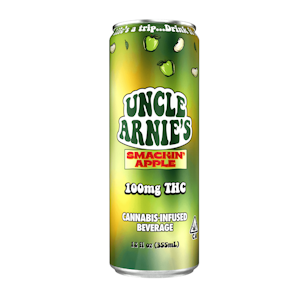 Uncle Arnie's Beverage - 100mg Smackin' Apple (12oz Can) - Uncle Arnie's
