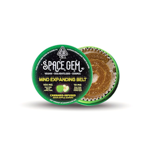 Space Gem - 100mg THC Sour Apple Mind Expanding Belt - Space Gems
