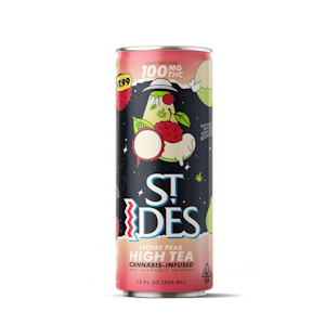 ST.IDES - 100mg THC 12oz Pear Lychee High Tea - St. Ides