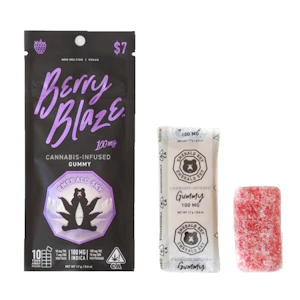 Emerald Sky - *xclusive* 100mg Berry Blaze Gummy - Emerald Sky