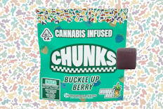 100mg THC Buckle Up Berry Gummies (10mg - 10 pack) - Humble Root "CHUNKS"