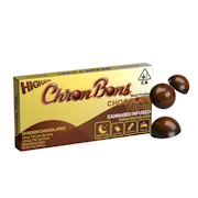 100mg THC Chocolate Fudge Rosin Infused ChronBons (10mg - 10 pack) - Highatus