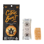 110mg 10:1 Citrus Burst Gummy (100mg THC, 10mg CBD - Per Pack) - Emerald Sky