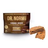 100mg THC Fudge Brownie (10mg - 10 pack) - Dr. Norm's